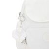 Kipling City Zip Mini Backpack Pure Alabaster