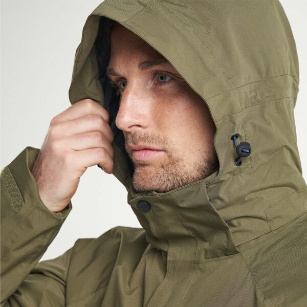 Tenson Regenjas Heren Biscaya Evo Jkt M Burnt Olive