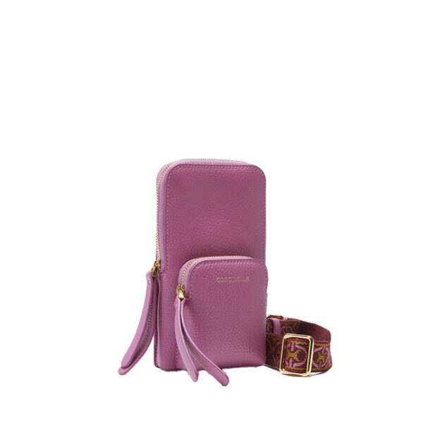 Coccinelle Pixie Phone Bag Pulp Pink
