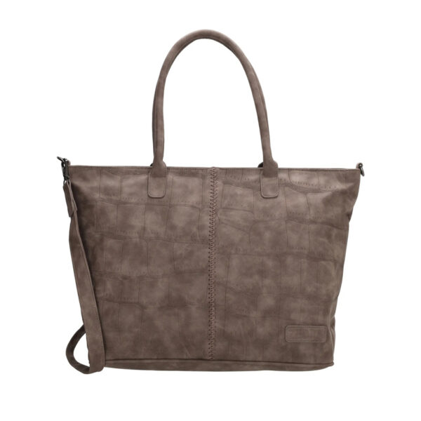 Zebra Mirjam Shopper Donkerbruin