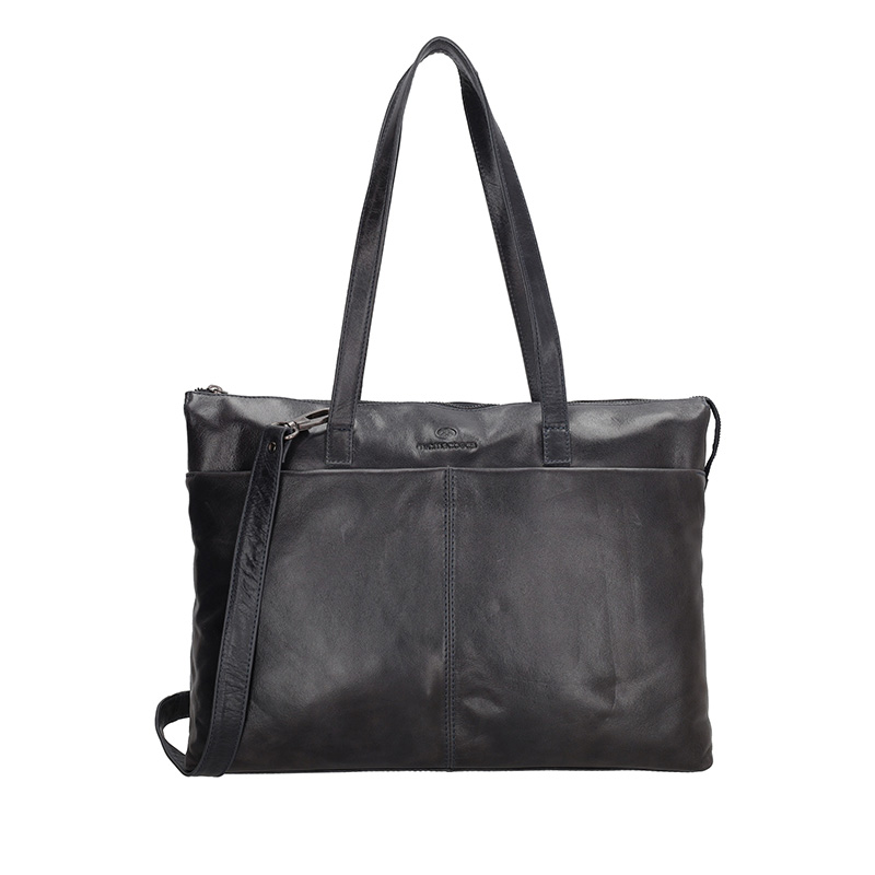 Micmacbags Porto laptoptas blauw