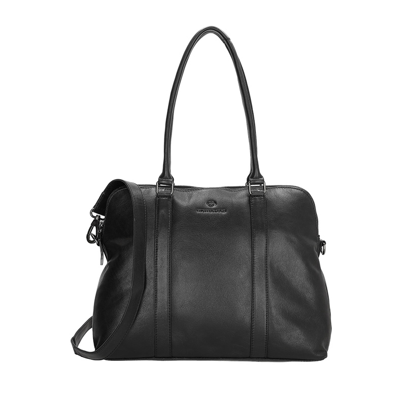 Micmacbags Porto laptoptas zwart