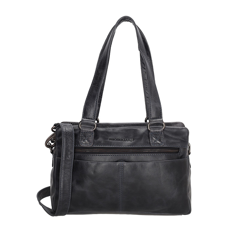 Micmacbags Porto schoudertas blauw