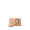Valentino Bowery Flap Bag Beige