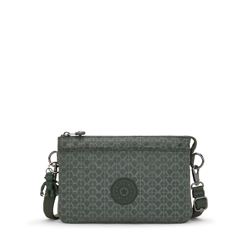 Kipling Riri crossbodytas groen