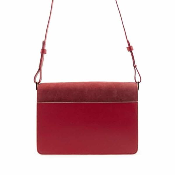 The Sticky Sis Club satchel // ton sur ton | poppy red