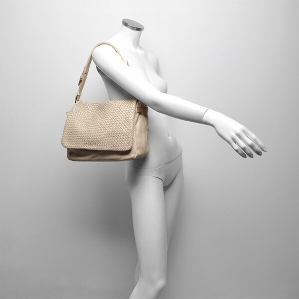 Berba San Remo Shoulder Bag Pebble