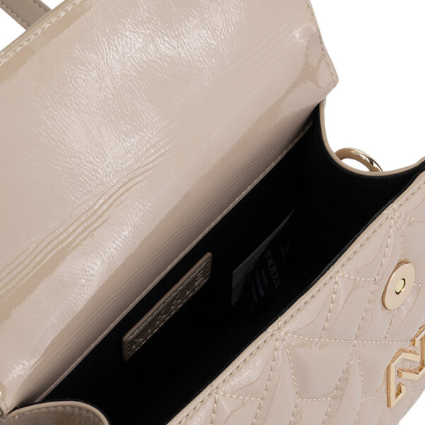 NIKKIE Amna Patent Shoulderbag Hummus/Gold