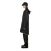 RAINS Regenjas Unisex Longer Jacket Black Reflective