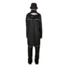 RAINS Regenjas Unisex Longer Jacket Black Reflective