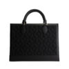 0002 NIKKIE Berkely Tweed Shopper Black