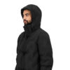 MAIUM Gevoerde Regenjas Unisex Padded Duffle Black