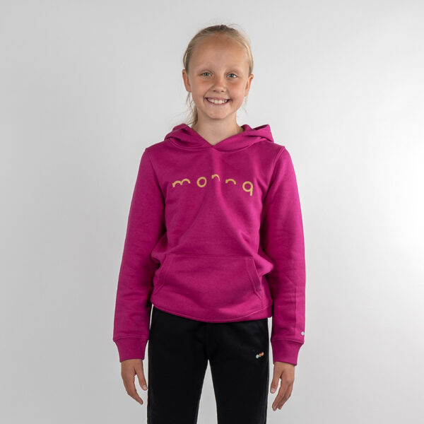 Monnq Kids Hoodie Orchid Flower