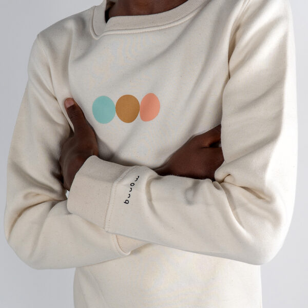 Monnq Kids Sweater Natural Raw