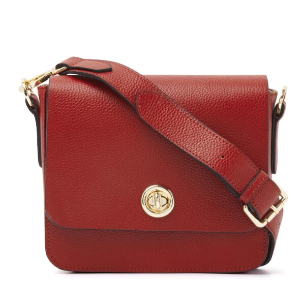 dR Amsterdam Schoudertas Mint Tango Red