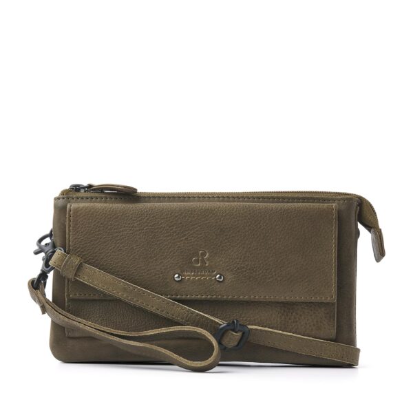 dR Amsterdam Schoudertas / Clutch Tampa Olive