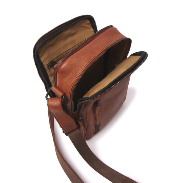 dR Amsterdam Schoudertas Tampa Camel