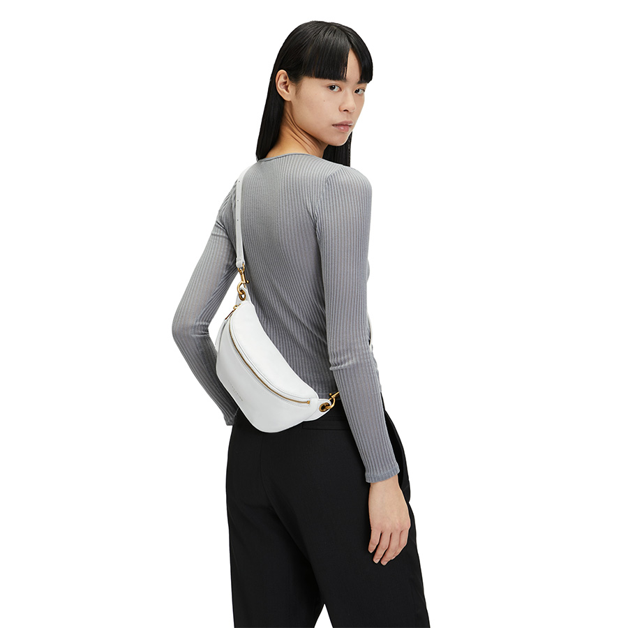 LIEBESKIND BERLIN Tavia Belt-Bag M Offwhite —