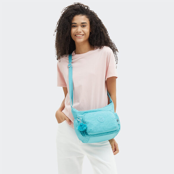 Kipling Gabb S Crossbody Bag Deepest Aqua
