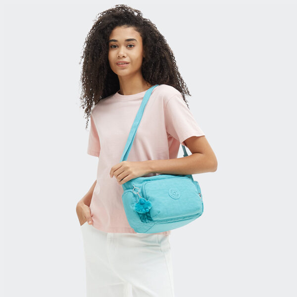 Kipling Gabb S Crossbody Bag Deepest Aqua