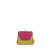 The Sticky Sis Club wallet il sole colore lemon leaf + arancia orange + Positano purple