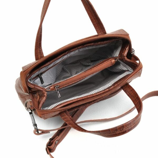 Berba Leren handtas Laguna 805-199-11 Cognac
