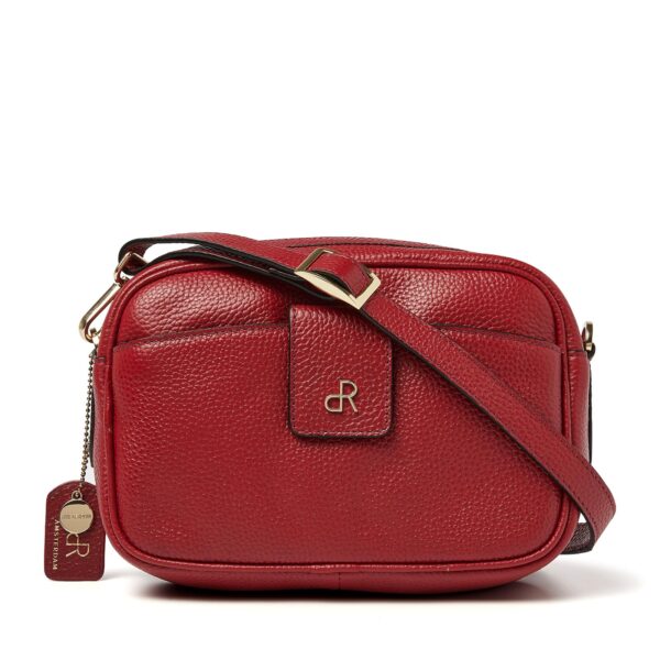 dR Amsterdam Schoudertas Mint Tango Red
