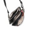 Berba Leren Crossbody Soft 005-249-15 Black-Red