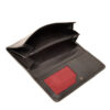 Berba Leren damesportemonnee Soft 001-403-00 Zwart