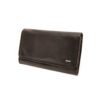 Berba Leren damesportemonnee Soft 001-403-00 Zwart
