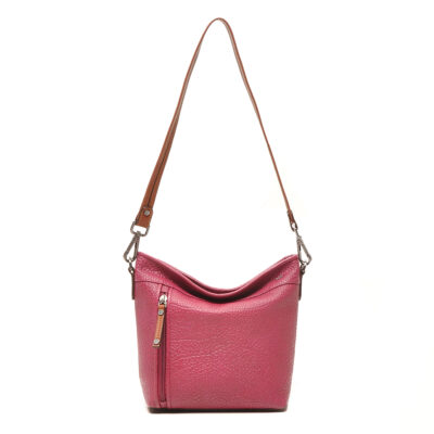 Berba Leren schoudertas Chamonix 125-052-09 Magenta