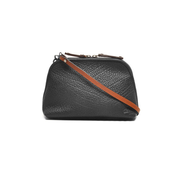 Berba Leren crossbody-tas Chamonix 125-220-00 Zwart