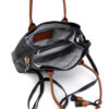 Berba Leren shopper Chamonix 125-312-00 Zwart