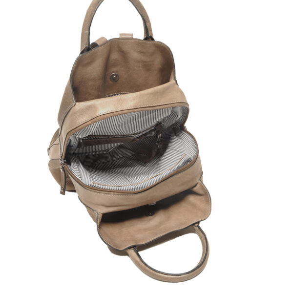 Berba Leren rugzak Lucca 335-867-59 Dust
