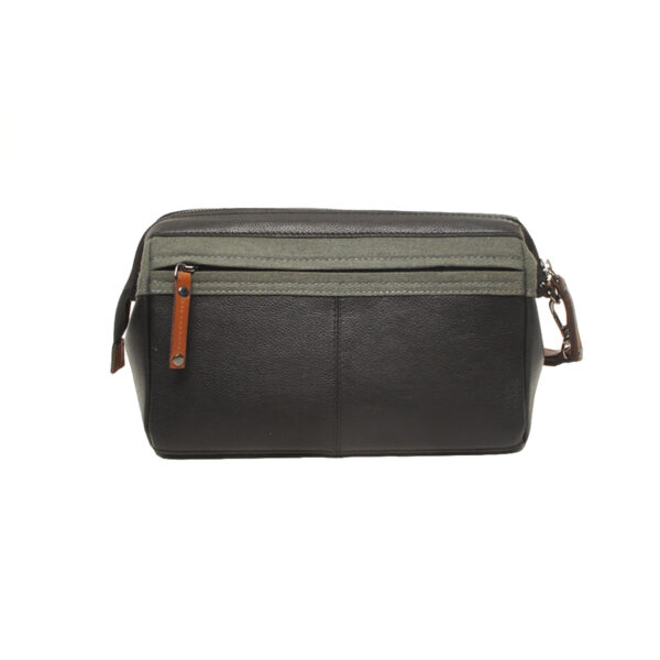 Berba Toilettas Olly 898-040-32 Zwart met Groen