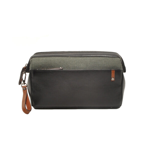 Berba Toilettas Olly 898-040-32 Zwart met Groen