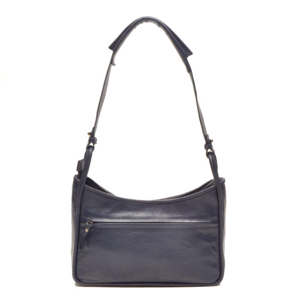 Berba Leren crossbody-tas Soft 005-197-07 Navy