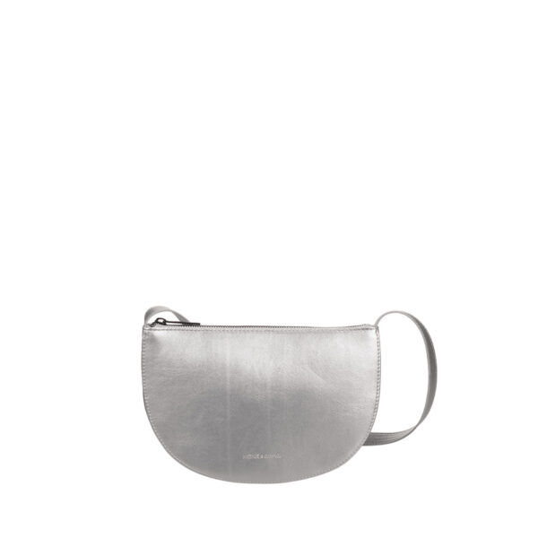 Monk & Anna Farou half moon bag hematite