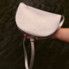 Monk & Anna Farou half moon bag | hematite