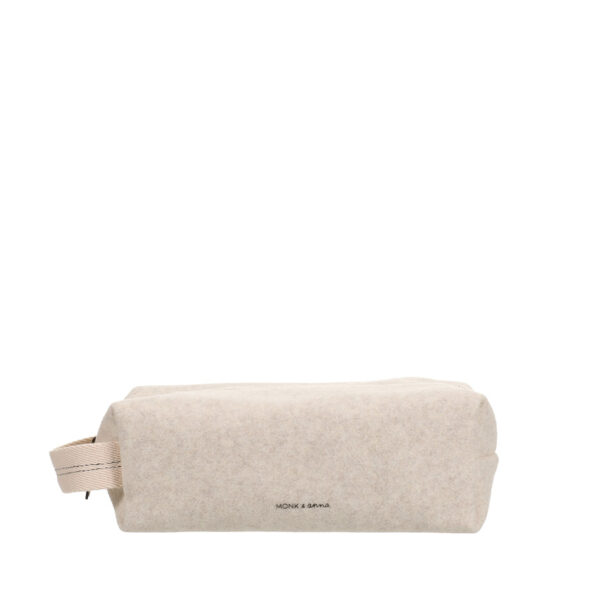 Monk & Anna toiletry bag wool