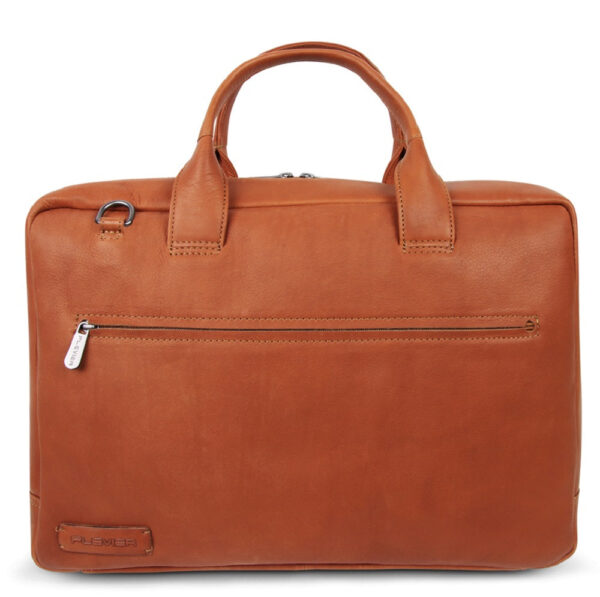 Leren Plevier  Lloyd laptoptas