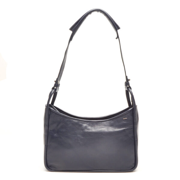 Berba Leren crossbody-tas Soft 005-197-07 Navy
