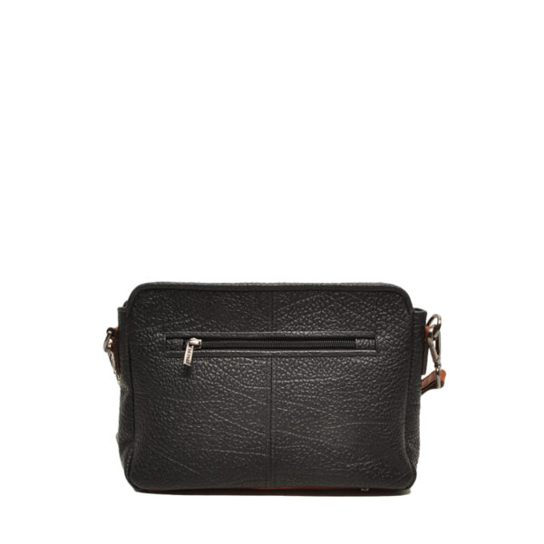 Berba Leren crossbody-tas Chamonix 125-060-00 Zwart