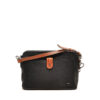Berba Leren crossbody-tas Chamonix 125-060-00 Zwart