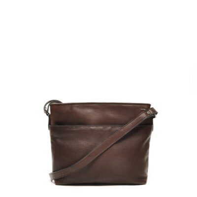 Berba Leren crossbody-tas Lucca 335-440-12 Chocolate