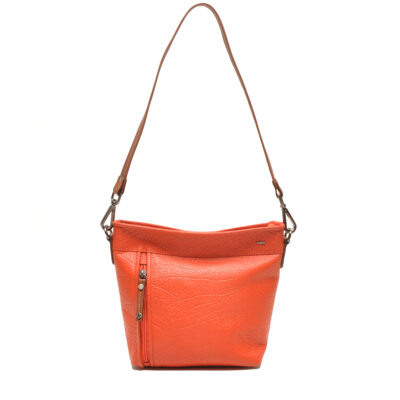Berba Leren schoudertas Chamonix 125-993-68 Mandarin