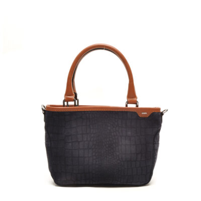 Berba suède handtas Riviéra 245-410-53 Royal Navy