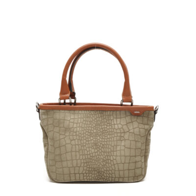 Berba suède handtas Riviéra 245-410-75 Safari