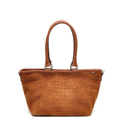 Berba suède Shopper Riviéra 245-430-77 Cognac