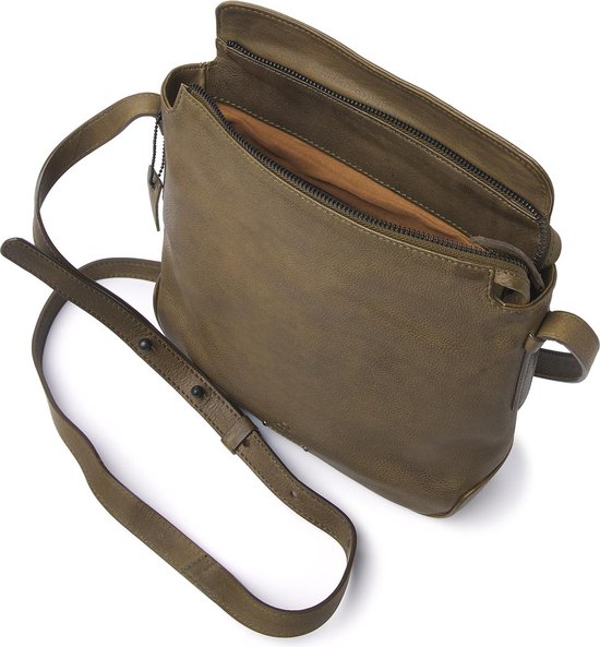 dR Amsterdam Tampa Schoudertas Olive